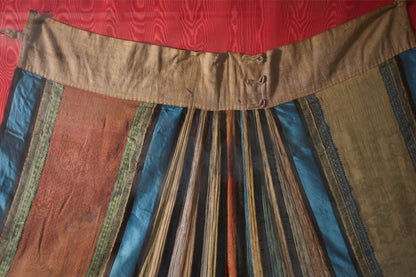 Pair of 18th century Chinese silk ceremonial dresses