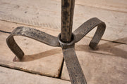 Mid century Metal Brutalist floor lamp - TallBoy Interiors
