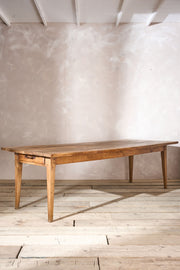 19th century 2.45m Elm dining table - TallBoy Interiors