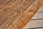 19th century 2.45m Elm dining table - TallBoy Interiors
