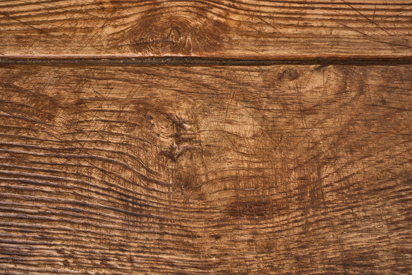 19th century 2.45m Elm dining table