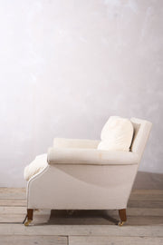 20th century Deep seated country house armchair - TallBoy Interiors