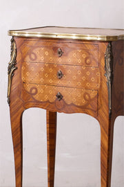 Early 20th century French Kingwood side table