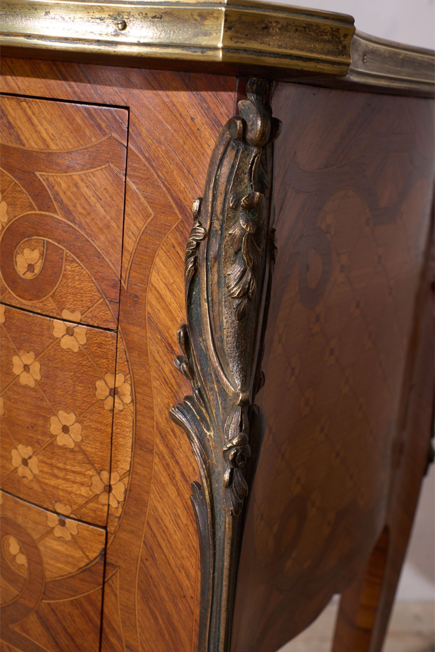 Early 20th century French Kingwood side table