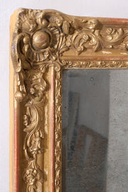19th century Gilt decorated French mirror - TallBoy Interiors