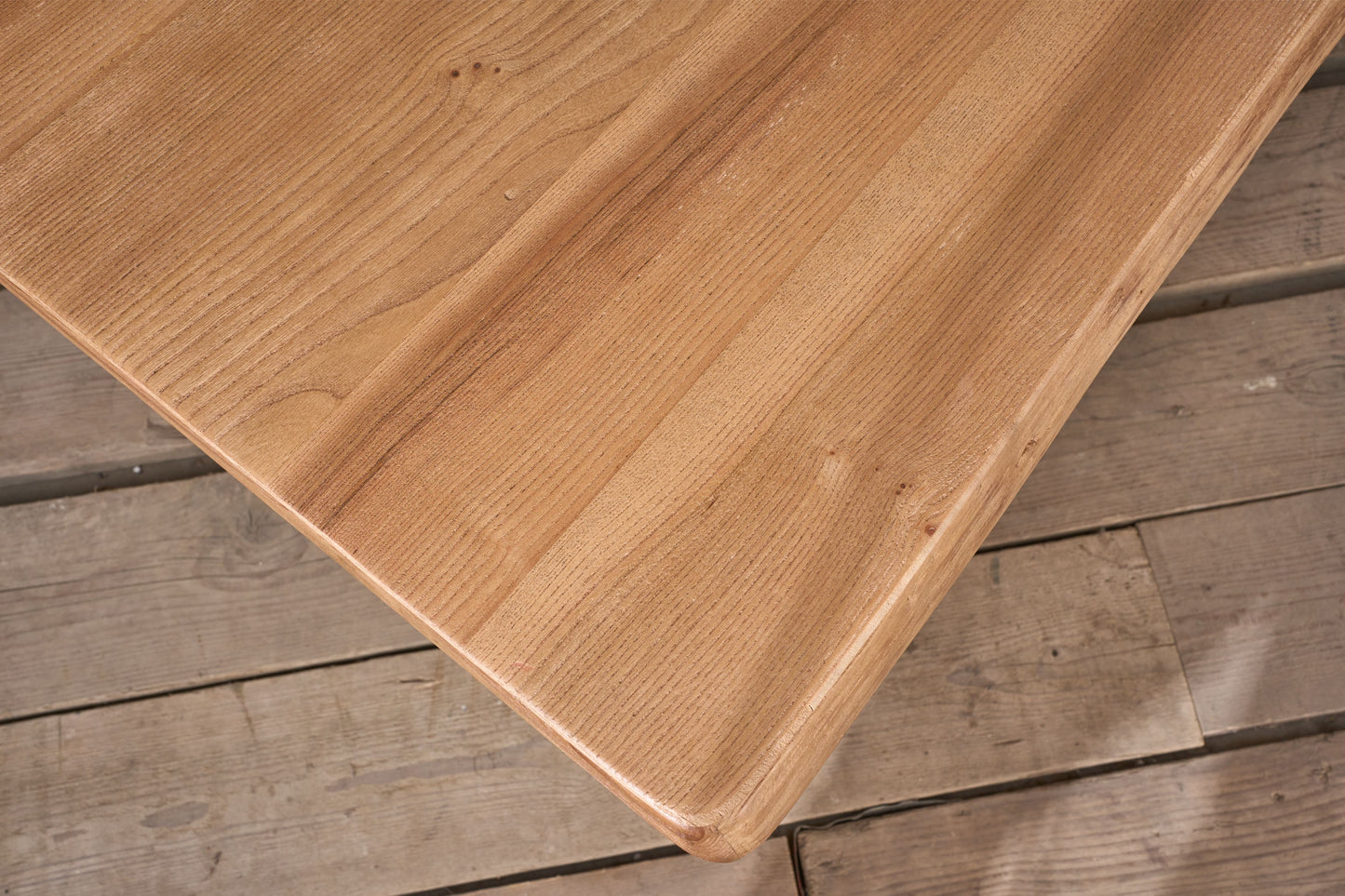 Mid 20th century Elm waney edge dining table