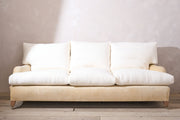 Large 20th century 3 seater sofa in Howard and sons style