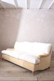 Large 20th century 3 seater sofa in Howard and sons style
