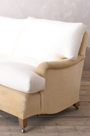 Large 20th century 3 seater sofa in Howard and sons style