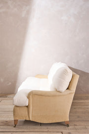 Large 20th century 3 seater sofa in Howard and sons style