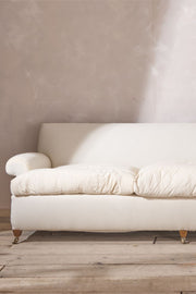 Very large and comfy country house sofa retailed by Harrods