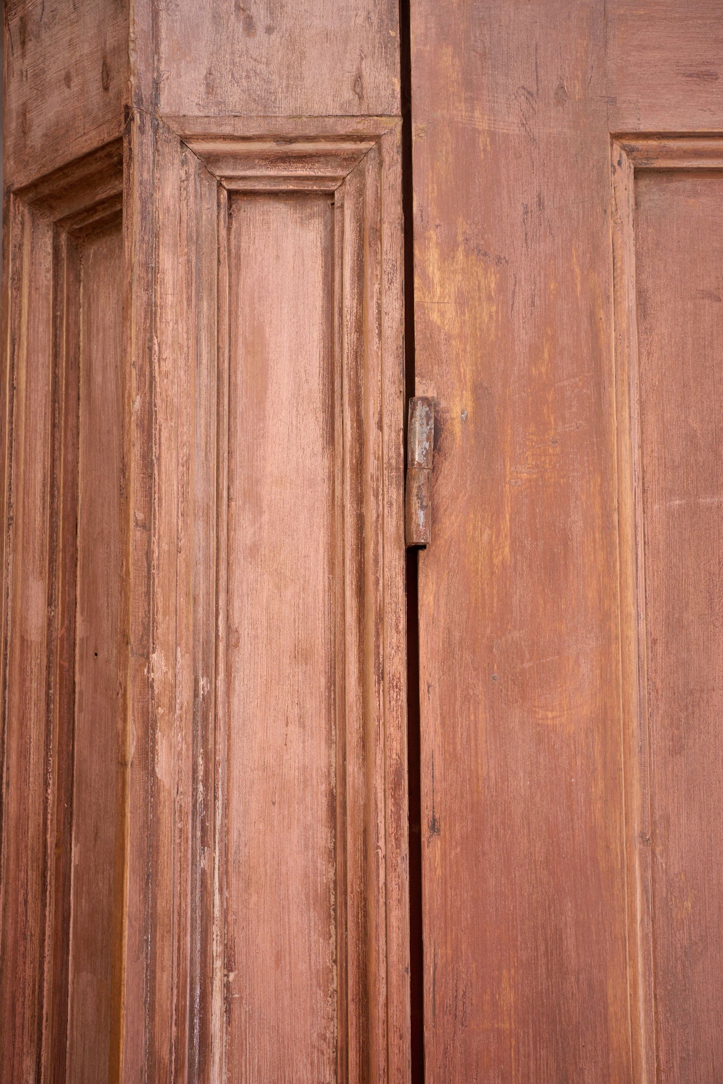 Monumental 17th Century painted Italian cupboard