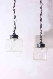20th Century Ice cube pendant lights - 6 Available - TallBoy Interiors