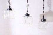 20th Century Ice cube pendant lights - 6 Available - TallBoy Interiors