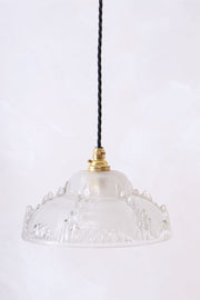 1930's Icicle pendant lights - 1x available