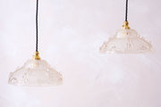 1930's Matte icicle pendant lights - 1 available - TallBoy Interiors