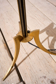 Mid century Brass atomic floor lamp - TallBoy Interiors