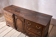 18th century solid Oak Georgian dresser base - TallBoy Interiors