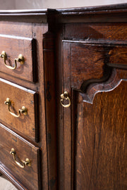 18th century solid Oak Georgian dresser base - TallBoy Interiors