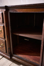 18th century solid Oak Georgian dresser base - TallBoy Interiors