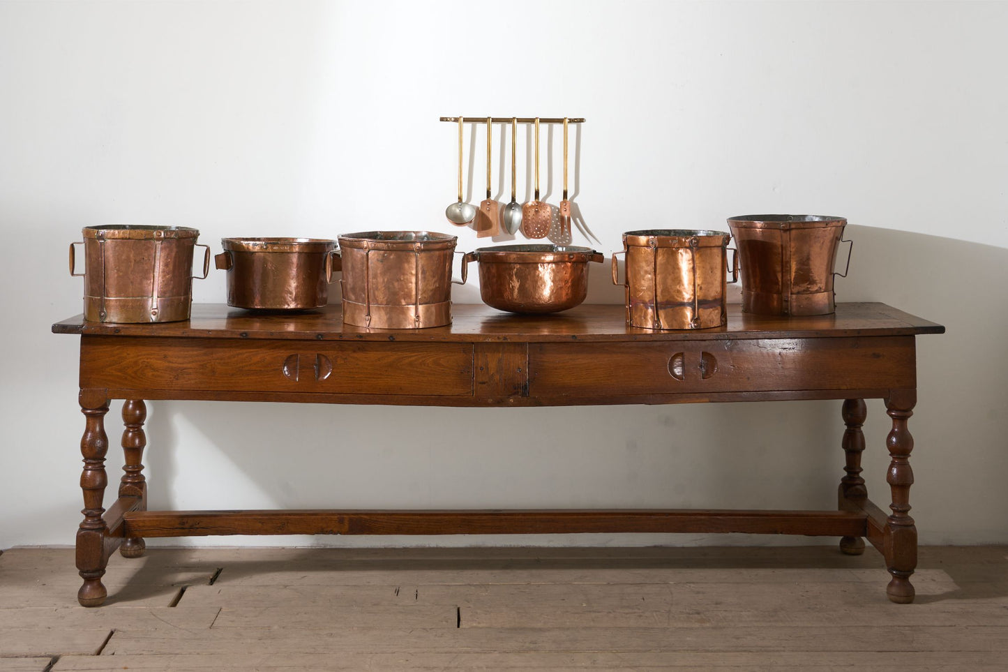 19th century Heavy copper Grain measure - No4