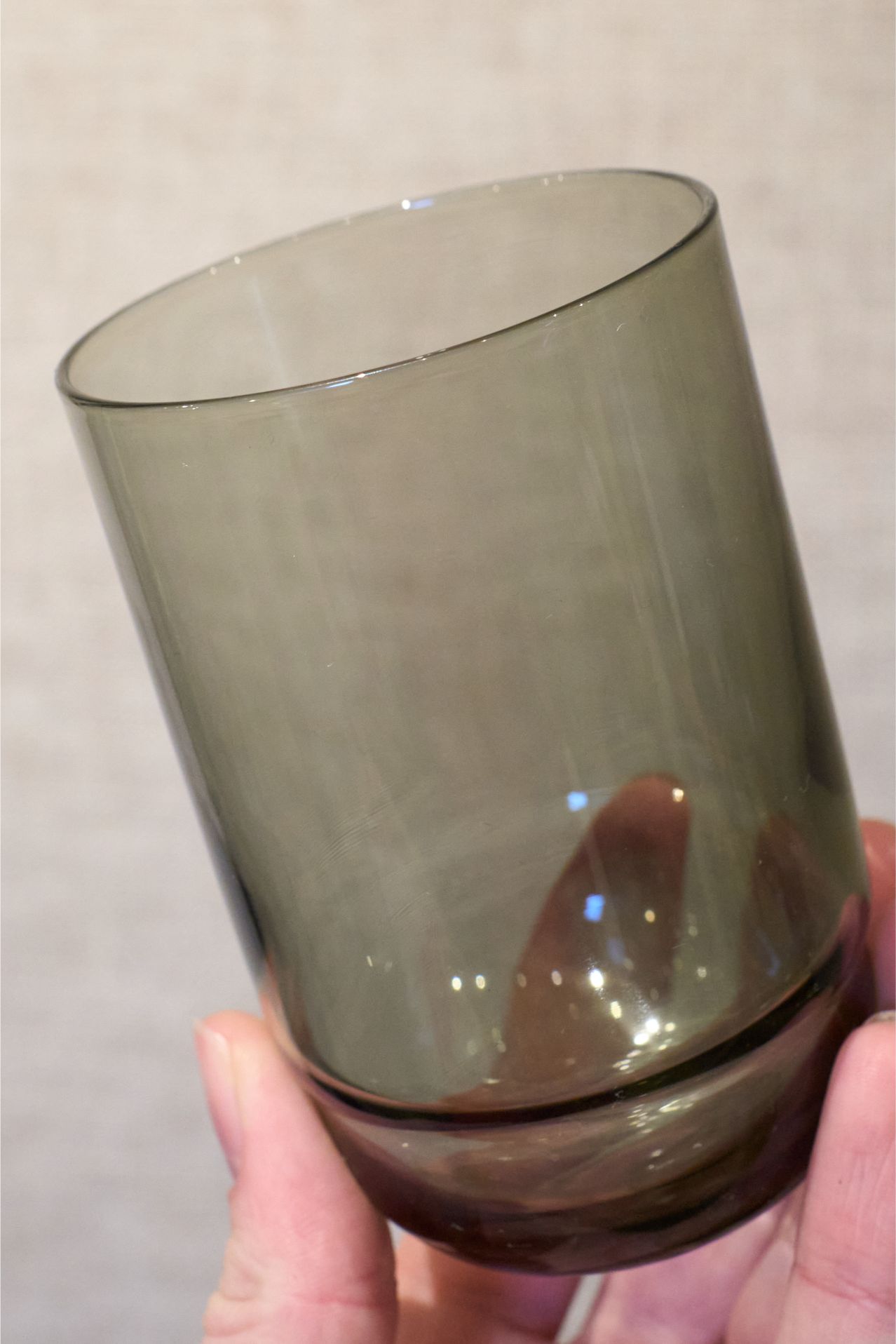 Bistro glasses smoked - Tall - TallBoy Interiors