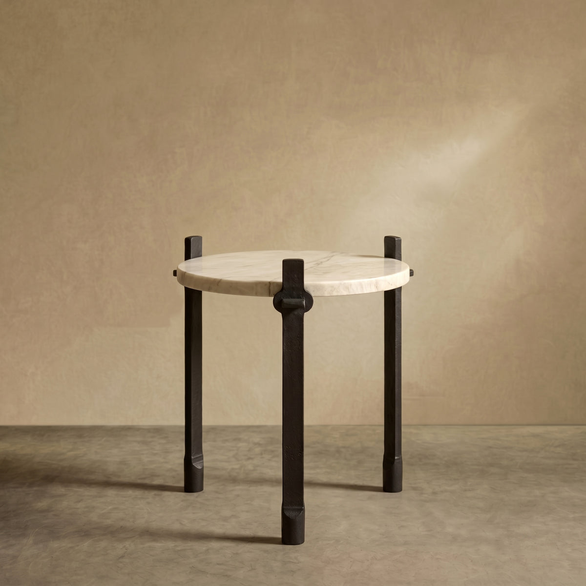 The 'Sindri' forged Side table - TallBoy Interiors