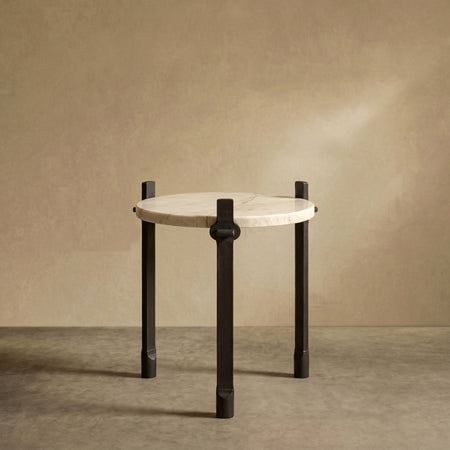 The 'Sindri' forged Side table - TallBoy Interiors