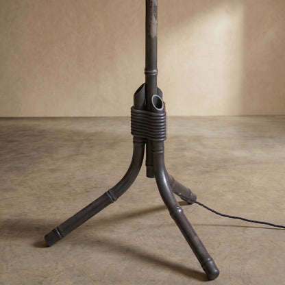 The 'Chinoiserie' forged steel floor lamp - TallBoy Interiors