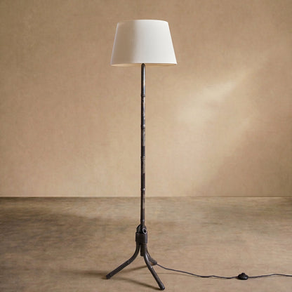 The 'Chinoiserie' forged steel floor lamp - TallBoy Interiors