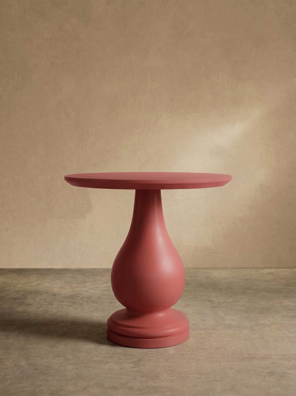 'Loch' turned wood and lacquered side table - Highland - TallBoy Interiors