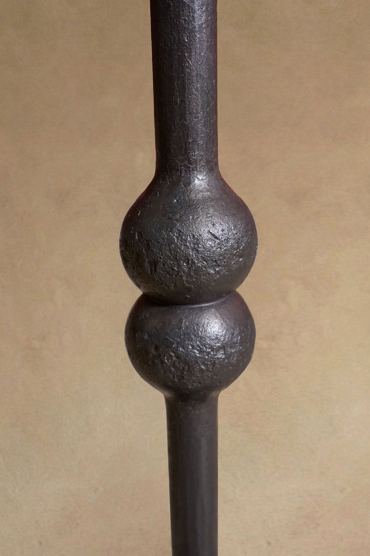 The 'Brokkr' forged steel martini table with quartzite top - TallBoy Interiors
