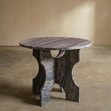 The 'Casa' circular marble centre table by TallBoy Interiors - TallBoy Interiors