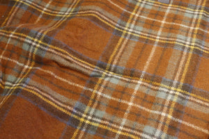 Recycled Wool Waterproof Picnic Blanket in Stewart Dress Antique Tartan