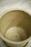 Modern clay garden pot- Large Beige