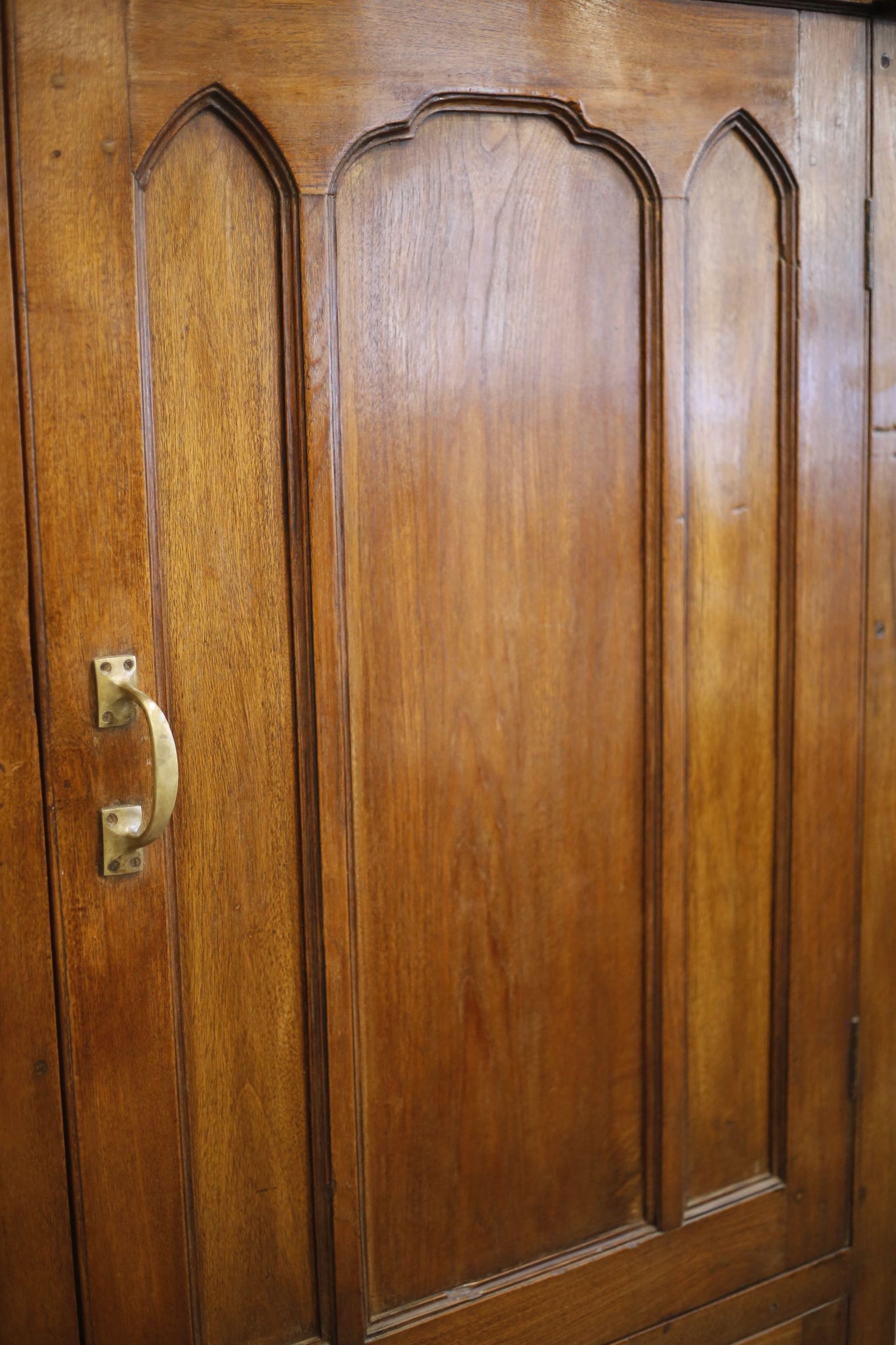 19th century Teak Gothic cupboard from Goa - TallBoy Interiors