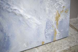 Huge abstract painting by Lindi Kirwin - Shore - TallBoy Interiors