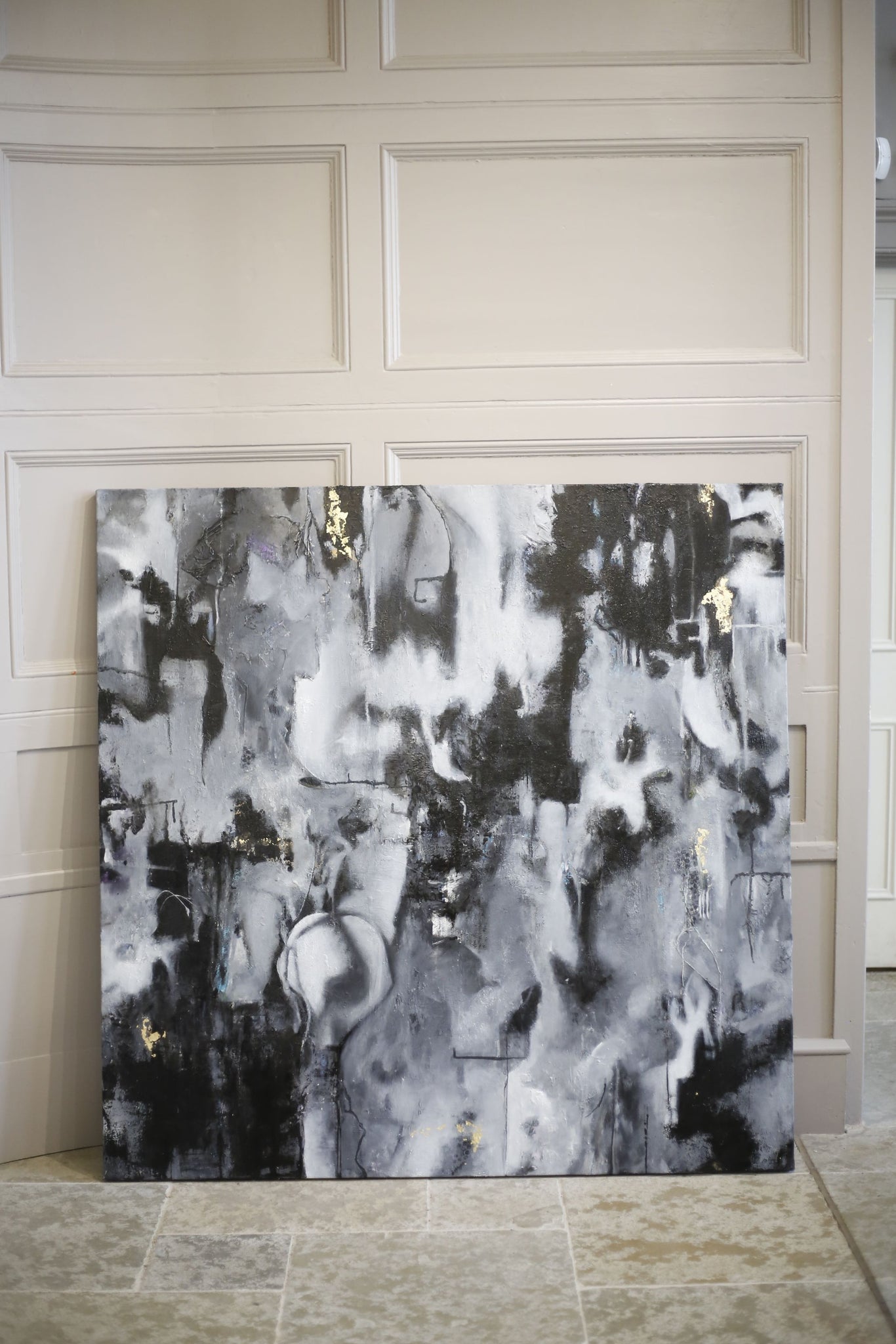 Huge Abstract painting by Lindi Kirwin- Urban - TallBoy Interiors