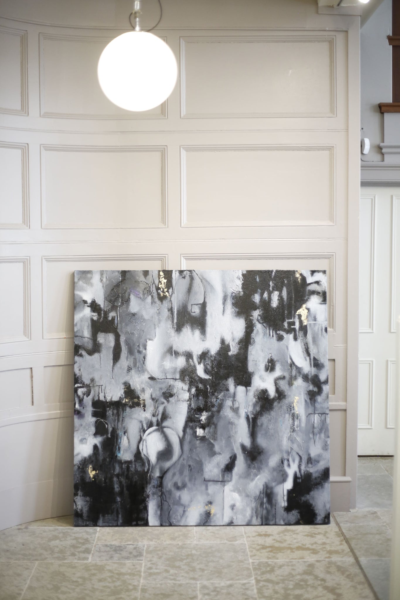 Huge Abstract painting by Lindi Kirwin- Urban - TallBoy Interiors