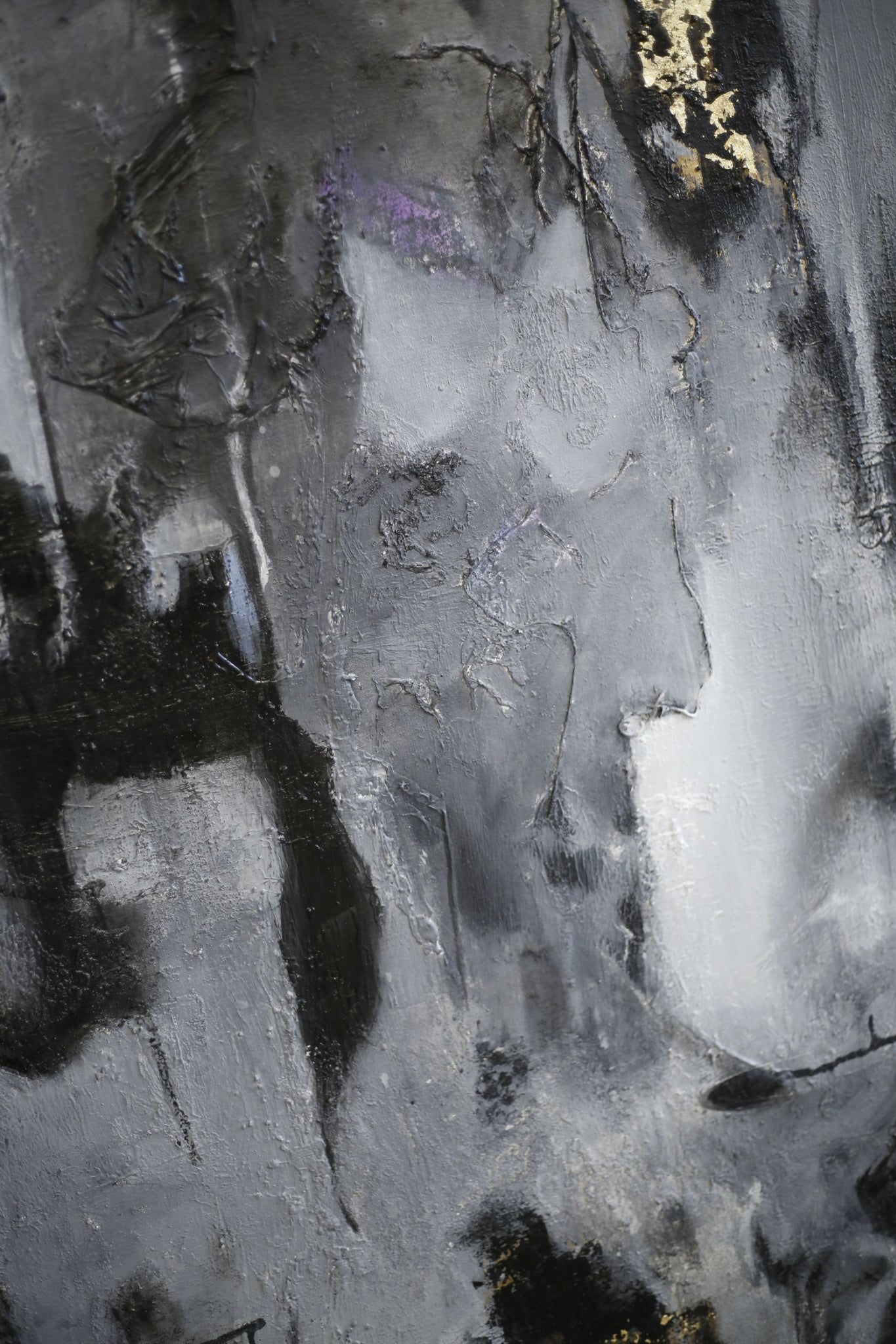 Huge Abstract painting by Lindi Kirwin- Urban - TallBoy Interiors