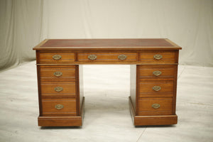 Antique Edwardian mahogany desk