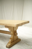 Antique 19th century Oak refectory dining table