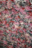 British made Selvedge tufted rug - Pink