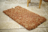 British made Selvedge tufted rug- Red