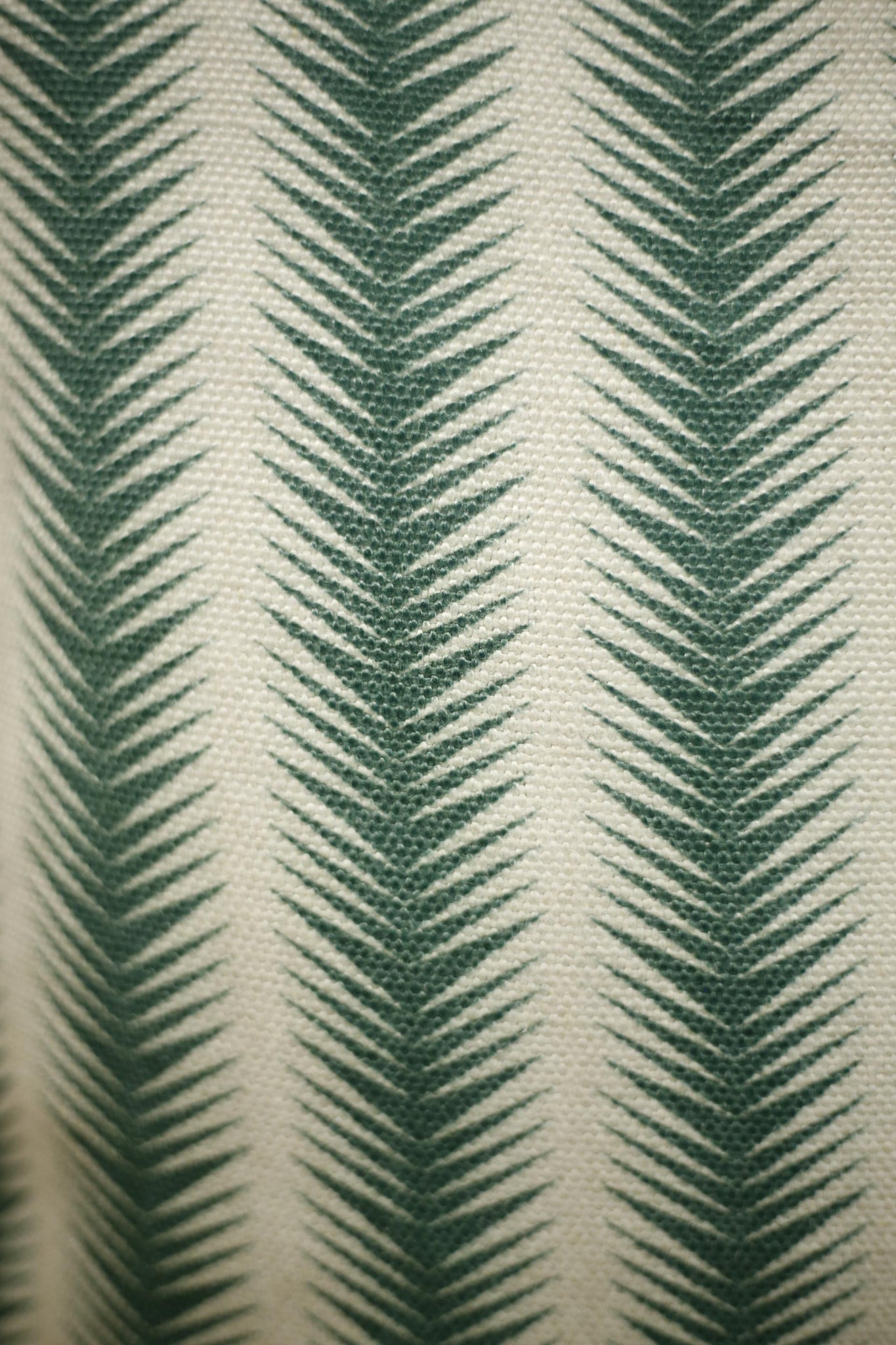 Green palm leaf pattern scatter cushions- 20 inch