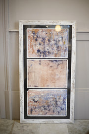 Mixed media abstract painting by Philip Wiseman - Trio - TallBoy Interiors