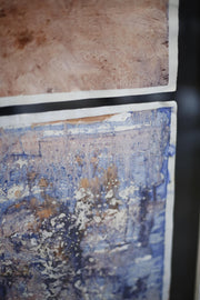 Mixed media abstract painting by Philip Wiseman - Trio - TallBoy Interiors