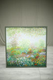 20th century Oil on board botanical painting- No104