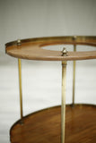 Antique Georgian mahogany and brass wash stand