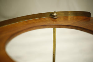 Antique Georgian mahogany and brass wash stand